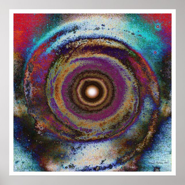 Póster Solar Mandala 9 (Frente)