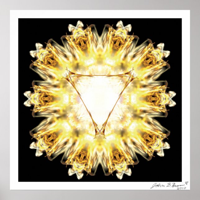 Póster Solar Plexus Chakra (Frente)