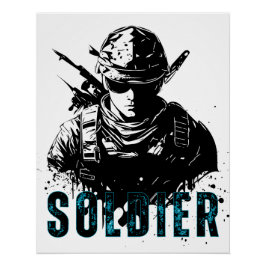Póster Soldado