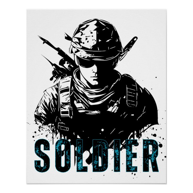 Póster Soldado (Frente)