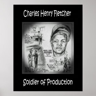 Poster Soldado do ~ de Charles Fletcher do ~ Welder~ da