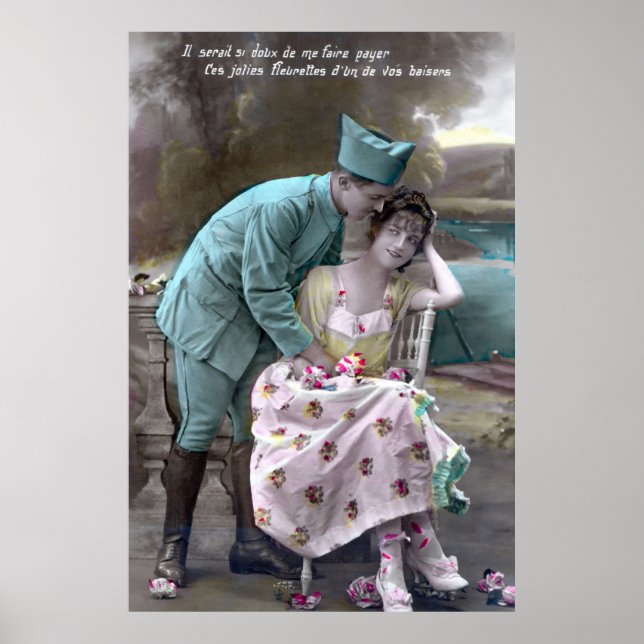 Poster Soldado e Lover (Frente)