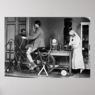 Poster Soldado italiano desativado, 1910