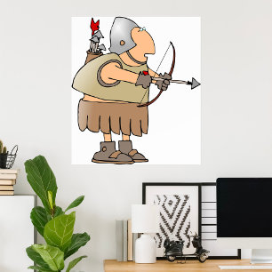 Poster Soldado medieval