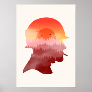 Poster Soldado minimalista
