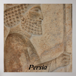 Póster Soldado persa