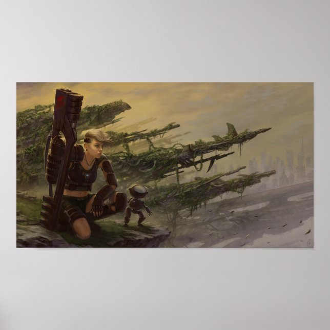 Póster Soldado solitário (Frente)