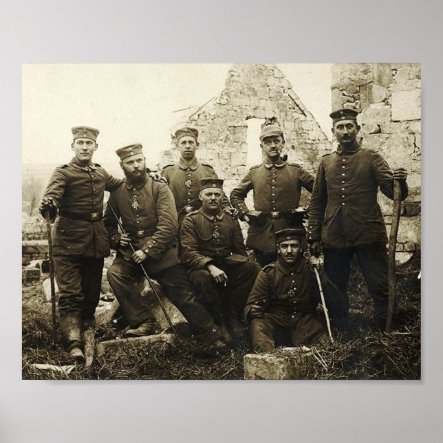 Póster Soldados alemães (Frente)