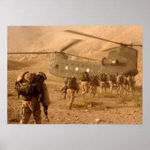 Poster Soldados da divisão da montanha dos E.U. 10ns em