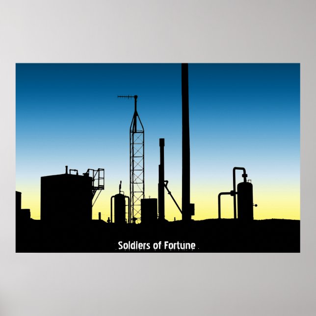 Póster Soldados da Fortuna (Frente)