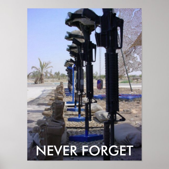 Poster Soldados Marines Fallen (Frente)