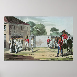Poster Soldados que furam, 1807