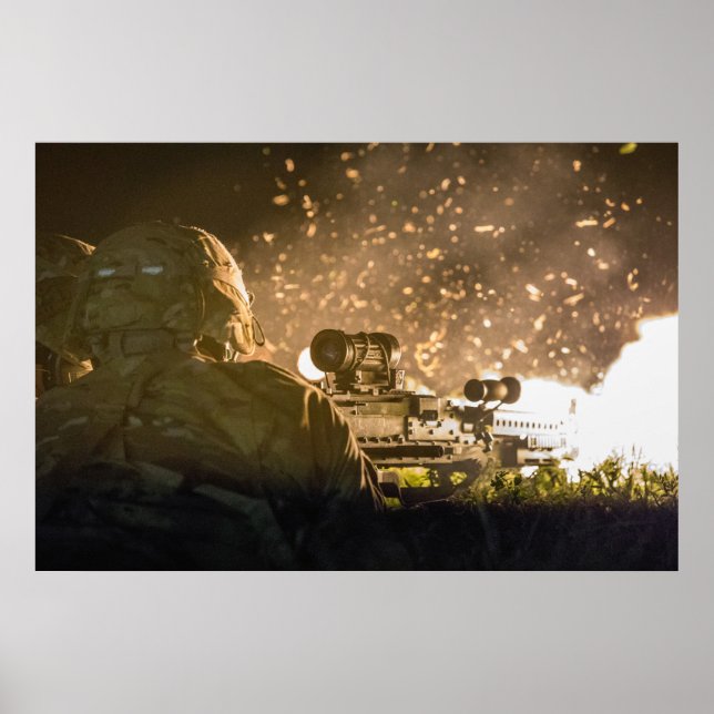 Poster Soldados Retornam o Fogo (Frente)