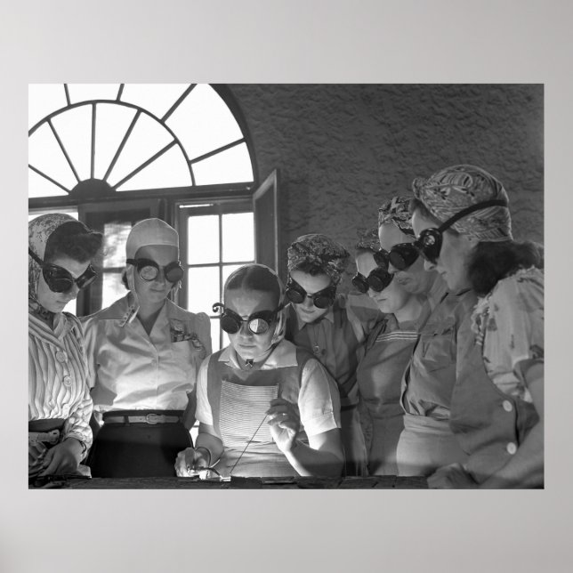 Póster Soldadura feminina, 1942 (Frente)