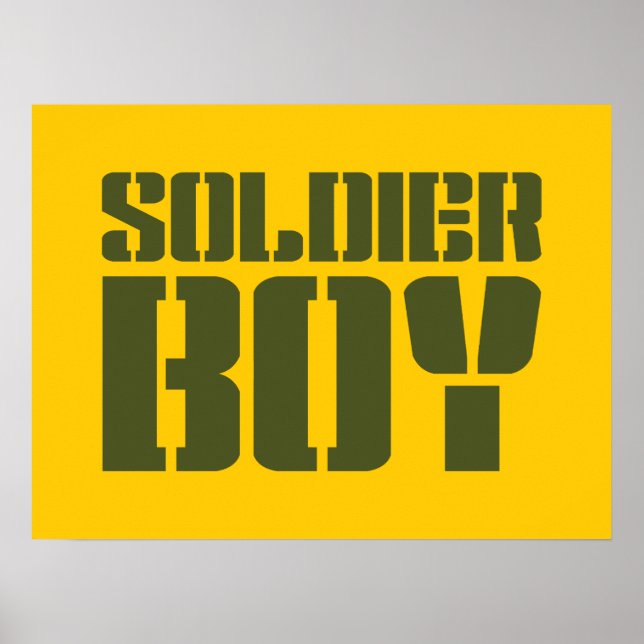POSTER SOLDIER BOY (Frente)