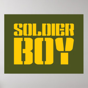 POSTER SOLDIER BOY