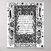 Solidão é uma citação de virtude de Nietzsche