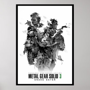 Poster Sólido de Engrenagens Metálicas 3