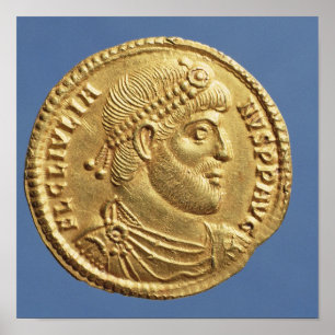 Poster Solidus de juliano a apostata drapejada
