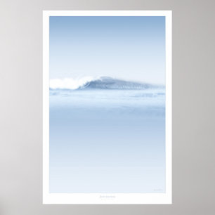 Póster Solitude Azul