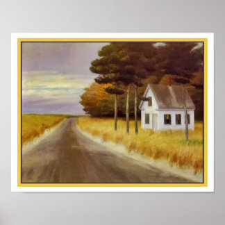 Poster Solitude No. 56 Edward Hopper 1944