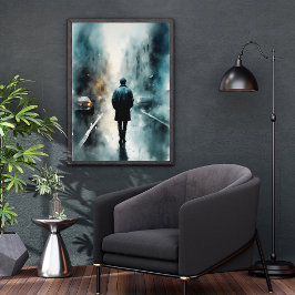 Poster Solitude urbana
