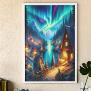 Poster Solitudes Haven: Um Retreto De Cabina