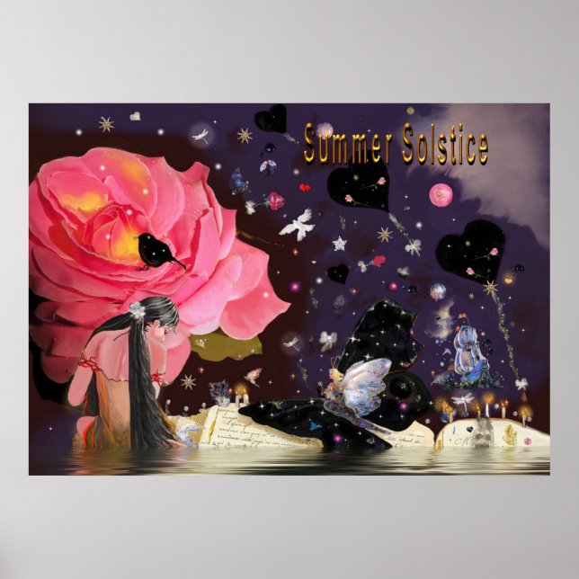 Póster Solstício de Verão! (Frente)