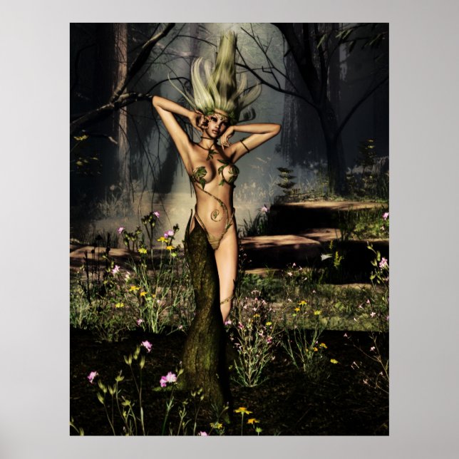 Poster Solteiro Dryad (Frente)