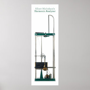 Póster Solteiro View on White: Harmonic Analyzer