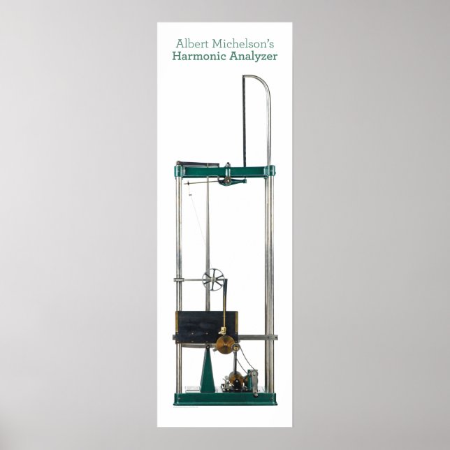 Póster Solteiro View on White: Harmonic Analyzer (Frente)
