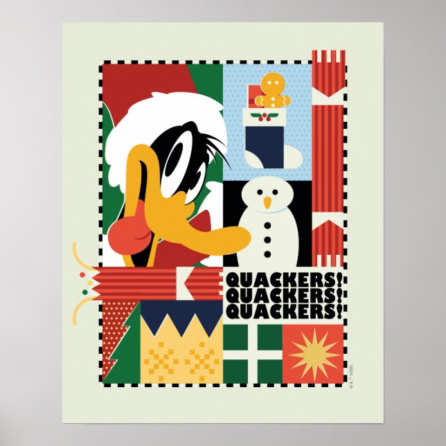 Poster SOLTEIROS DE Feriado DO DAFFY DUCK™ (Frente)
