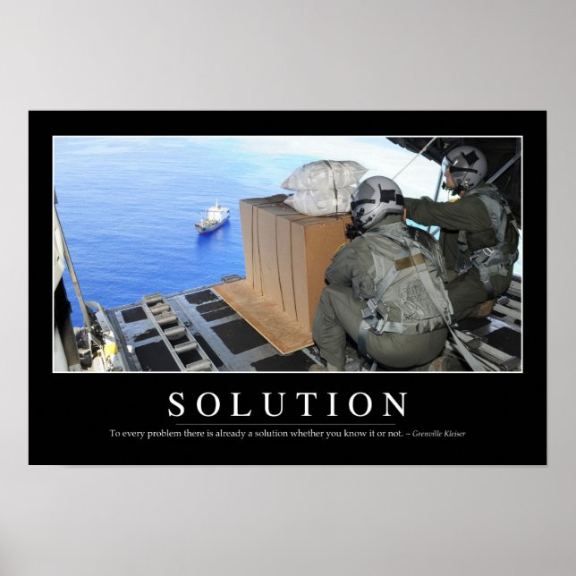 Poster Solução: citação 2 Inspiracional (Frente)