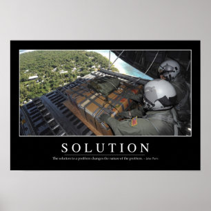 Póster Solução: Citações inspiradas 1