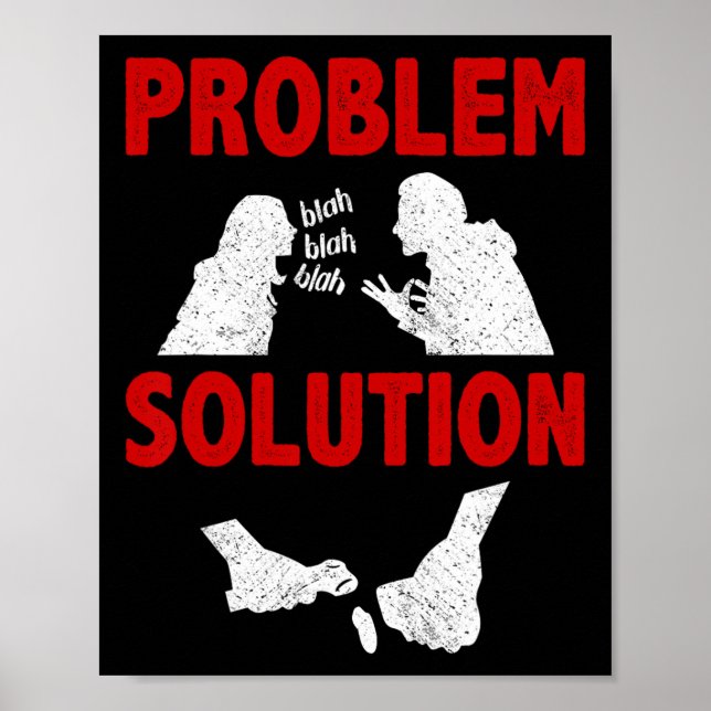 Poster Solução do Problema do Coletor de Pedra Knapping H (Frente)