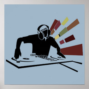 PÓSTER SOM DO DJ