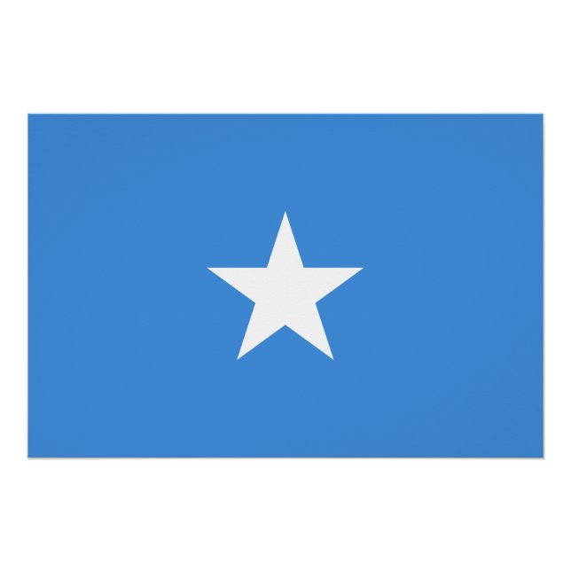 Póster Somalia Flag (Frente)