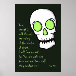 Poster Sombra da Morte - Caveira