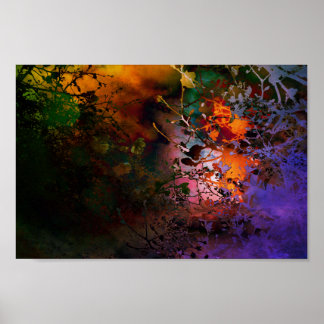 Poster sombra de flores