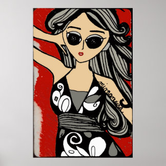 Poster Sombra de Glamor