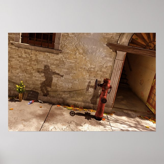 Poster Sombra Inocente (Frente)