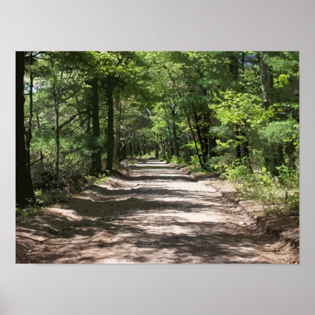 Póster Sombras à tarde (Frente)