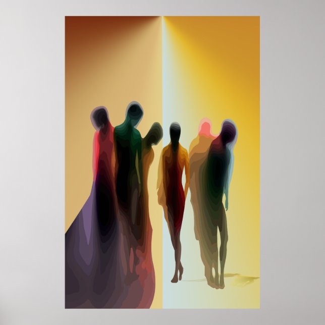 Poster Sombras Celestiais: Uma Celebração Sólida (Frente)