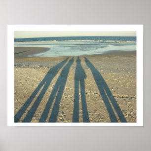 Póster Sombras da praia