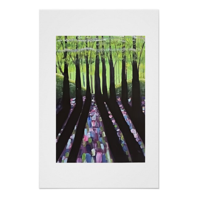 Póster Sombras de Florestas (Frente)