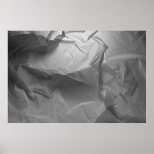 Poster Sombras de textura amassadas