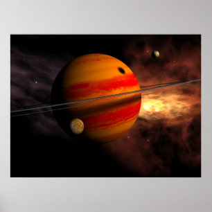 Póster Sombras do anel