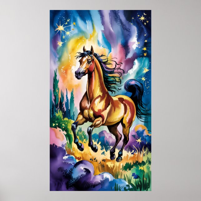 Poster Sombras em Amarelo (Frente)