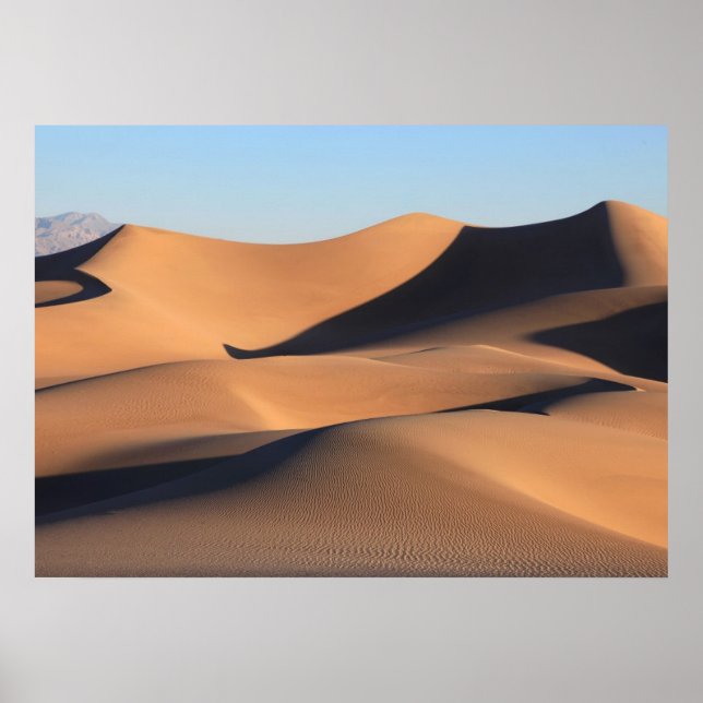 Poster Sombras incríveis do deserto (Frente)