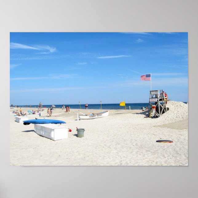 Póster Sombras na Praia (Frente)